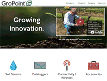 Tablet Screenshot of gropoint.com